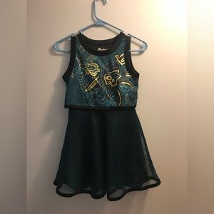 Decendants 3 Uma dress warn once at Disney size 7/8